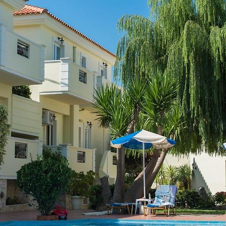 Sofia Studios & Apts Agia Marina (Crete) Bagian luar foto