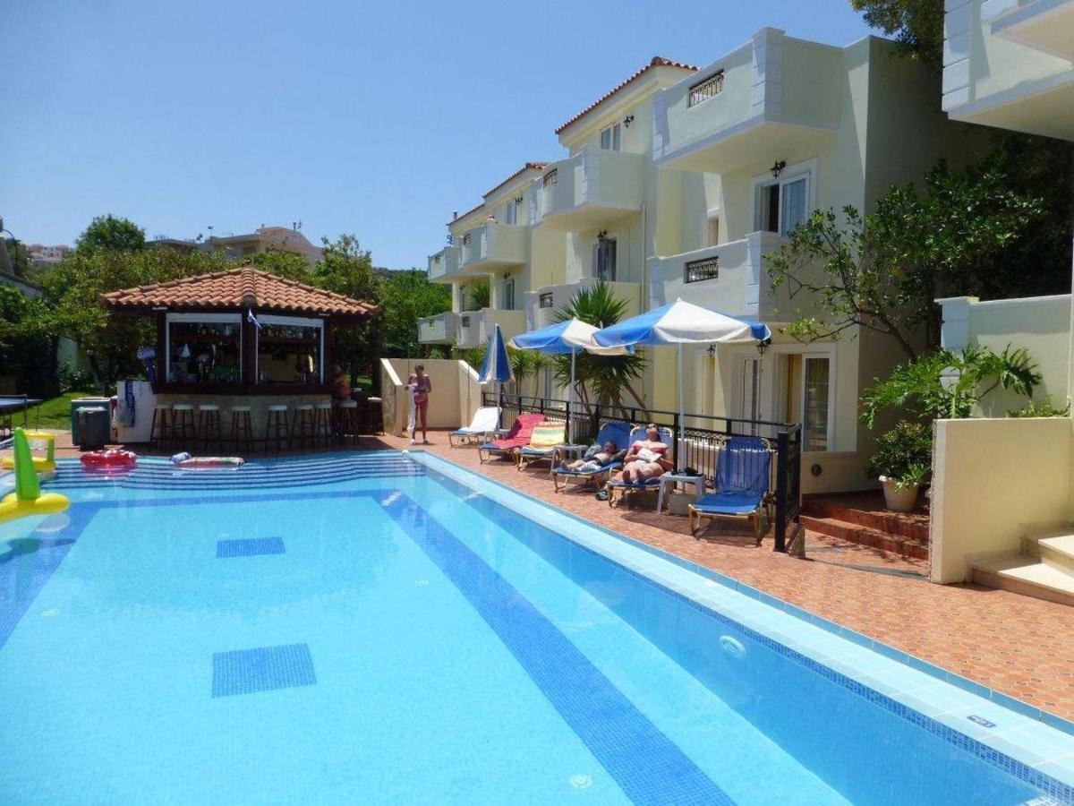 Sofia Studios & Apts Agia Marina (Crete) Bagian luar foto