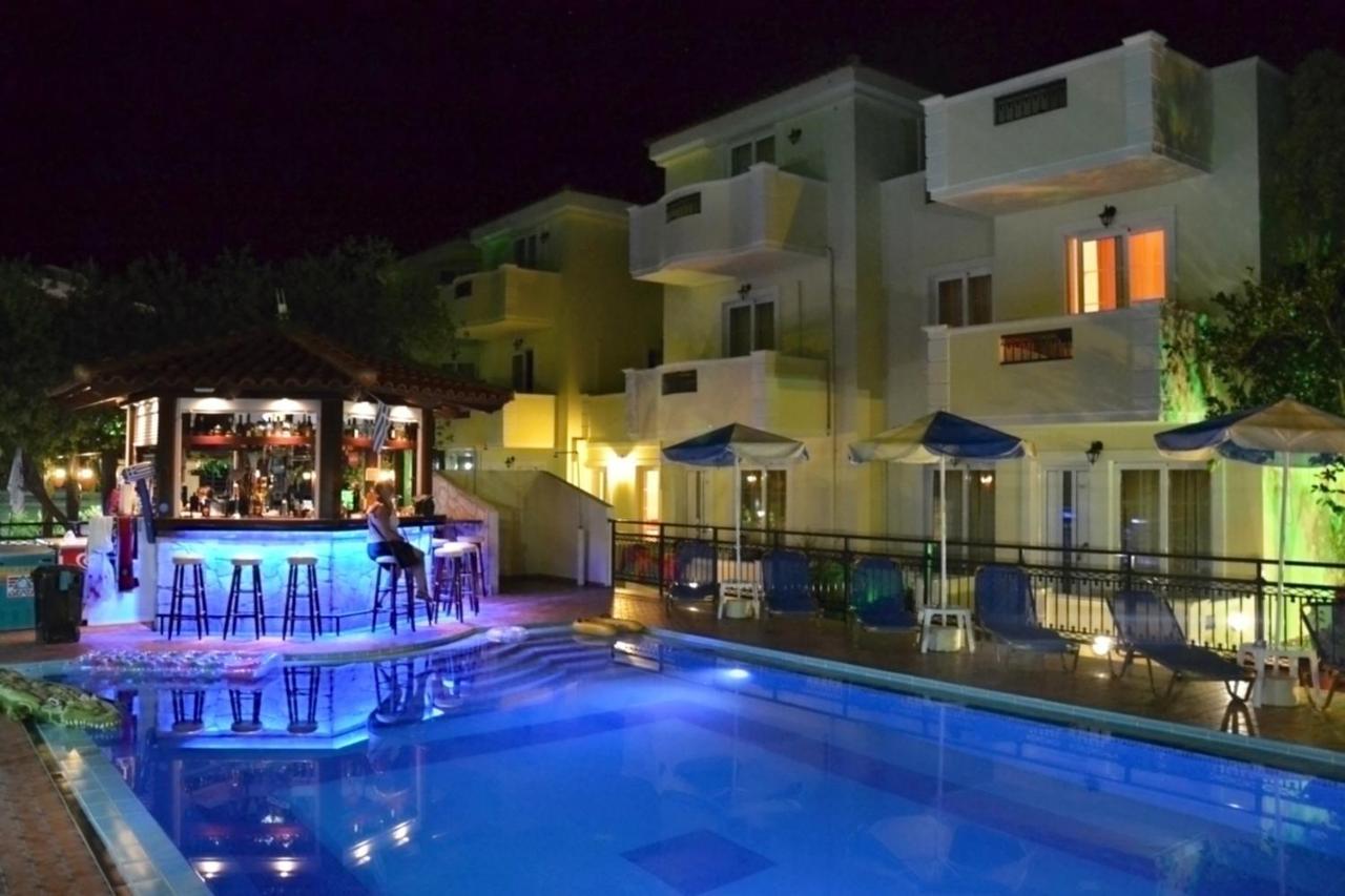 Sofia Studios & Apts Agia Marina (Crete) Bagian luar foto